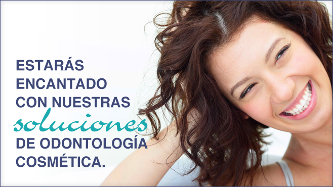 Estarás encantado con nuestras soluciones de odontología cosmética.